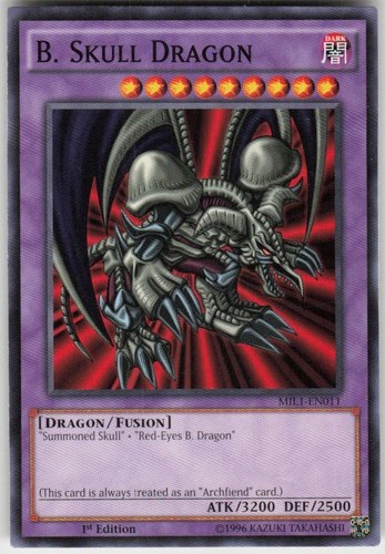 1st edition skull dragon - b.,